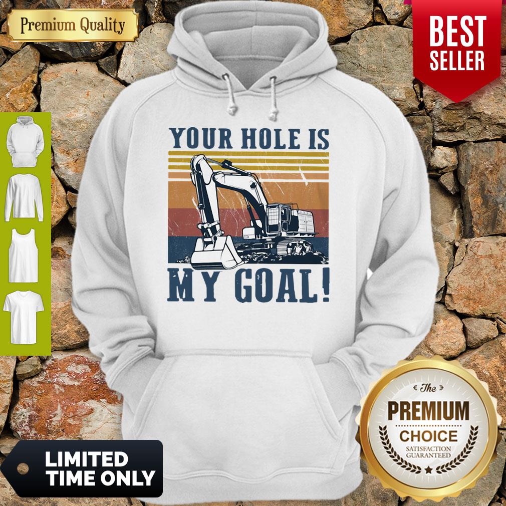 Official Your Hole Is My Goal Vintage Hoodie Official Your Hole Is My Goal Vintage Hoodie