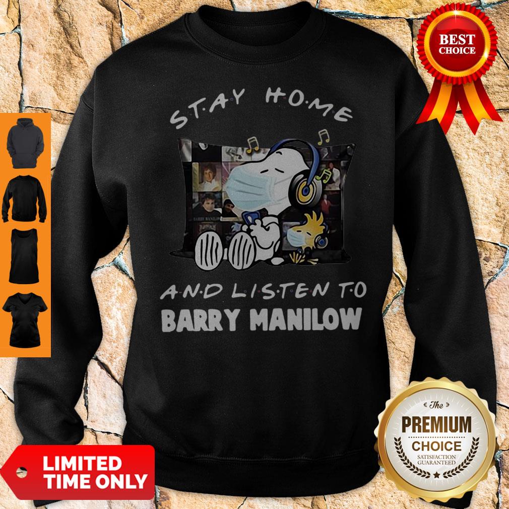 Snoopy Stay Home And Listen To Brad Paisley COVID-19 Sweatshirt Snoopy Stay Home And Listen To Brad Paisley COVID-19 Sweatshirt