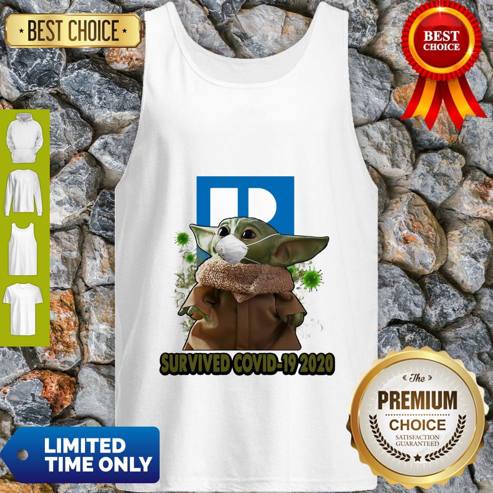 Baby Yoda Mask Realtors Survived COVID-19 2020 Tank Top Baby Yoda Mask Realtors Survived COVID-19 2020 Tank Top