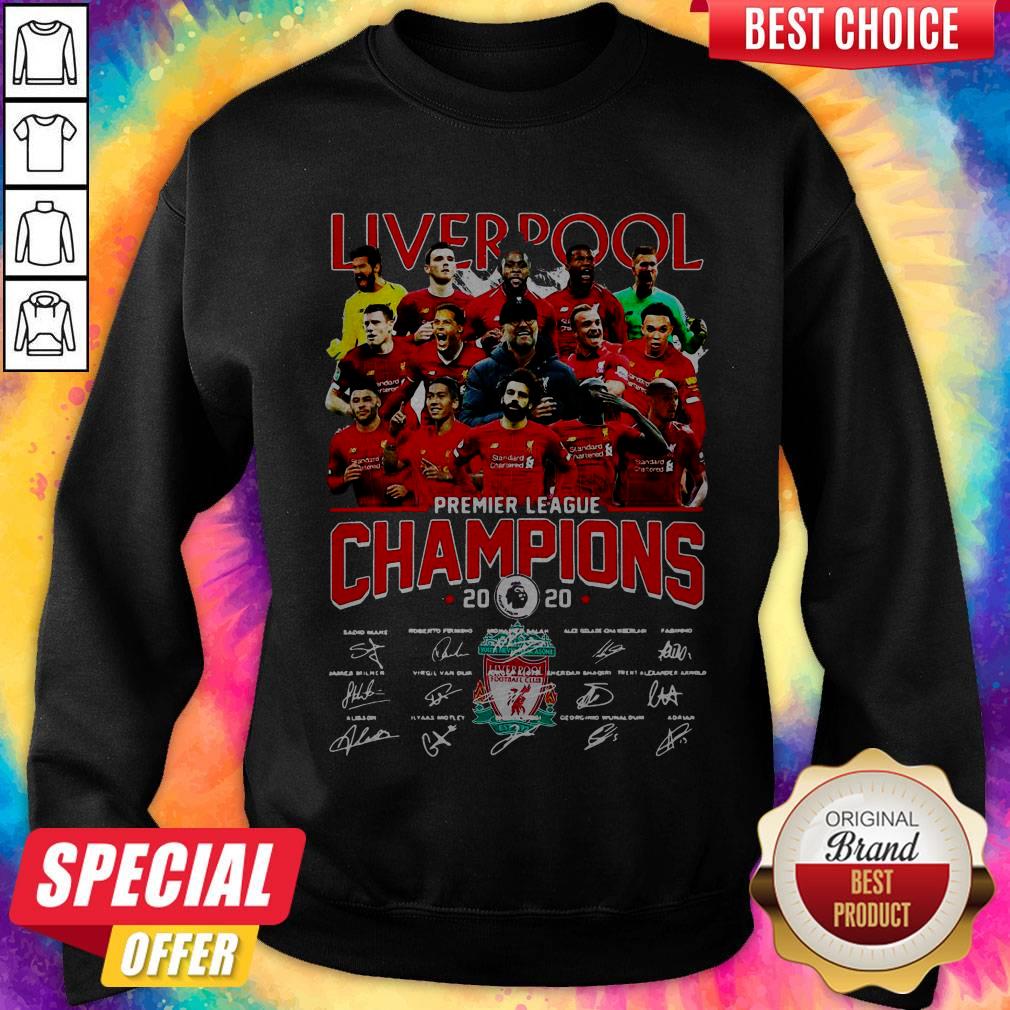 Premium Liverpool Premier League Champions 2019 2020 Sweatshirt Premium Liverpool Premier League Champions 2019 2020 Sweatshirt