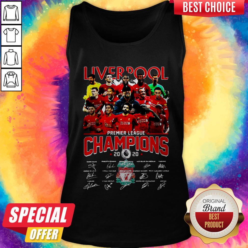 Premium Liverpool Premier League Champions 2019 2020 Tank Top Premium Liverpool Premier League Champions 2019 2020 Tank Top