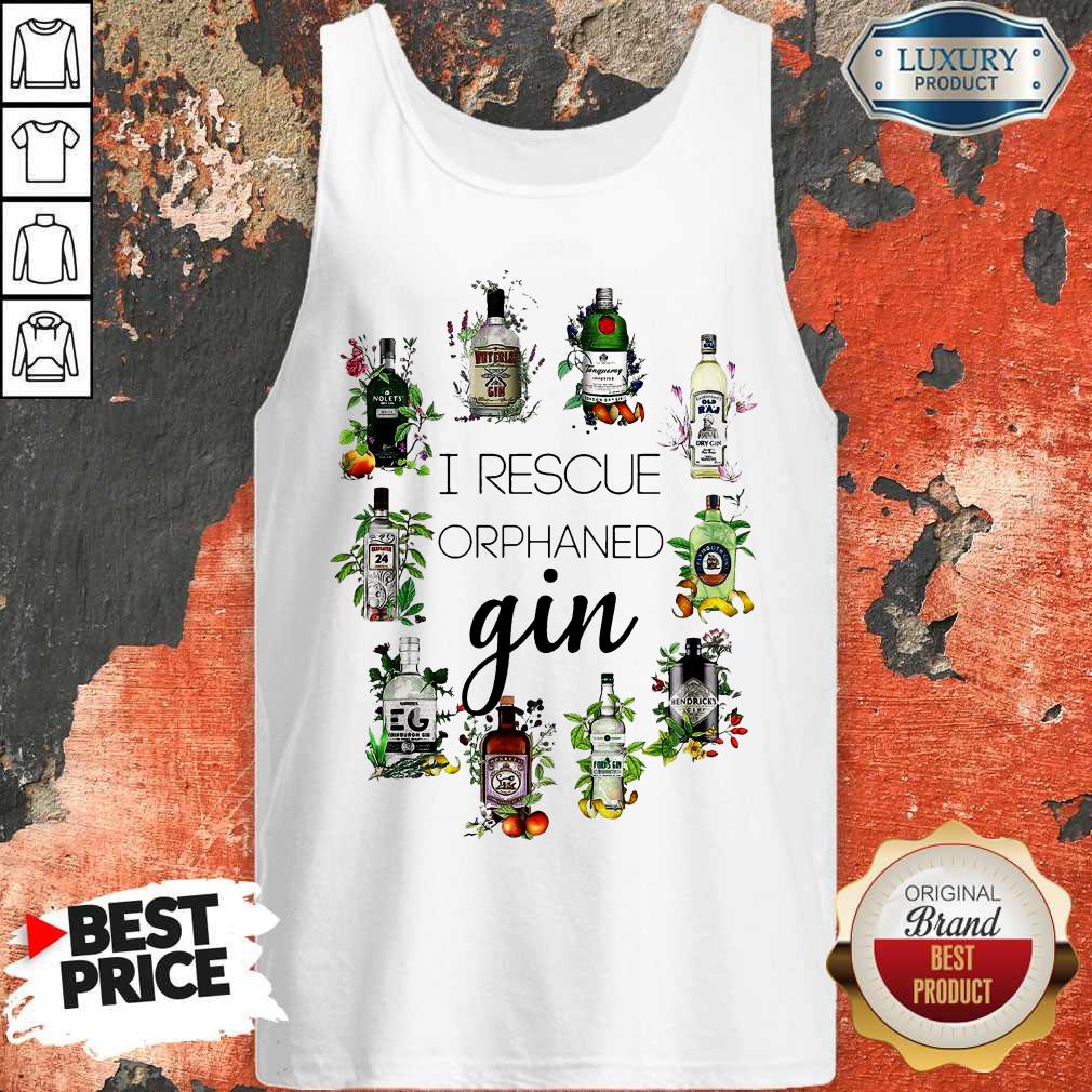 Hot I Rescue Orphaned Gin Tank Top Hot I Rescue Orphaned Gin Tank Top