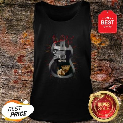 Official Pascal Obispo Guitarist Signature Tank Top
