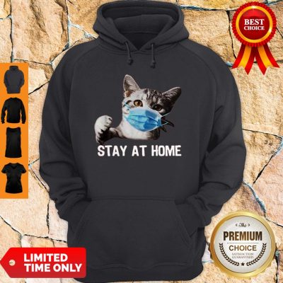 Official Nice Cat Mask Stay At Home Hoodie