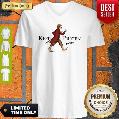 Top The Lord Of The Rings Bilbo Baggins Keep Tolkien V-Neck