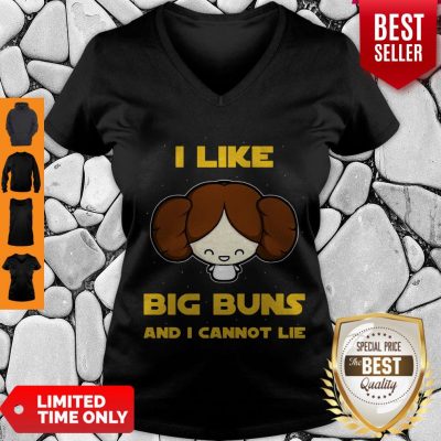 Awesome I Like Big Buns Girls Premium V-neck