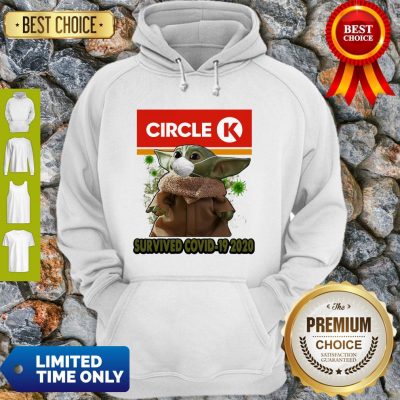 Baby Yoda Mask Circle K Survived COVID-19 2020 Hoodie