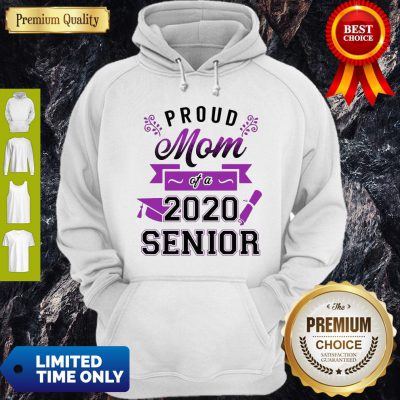 Official Proud Mom Of A 2020 Senior Hoodie
