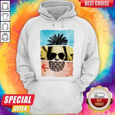 Funny Pineapple Face Hoodie