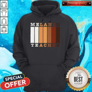Good Melanin Teacher Hoodie