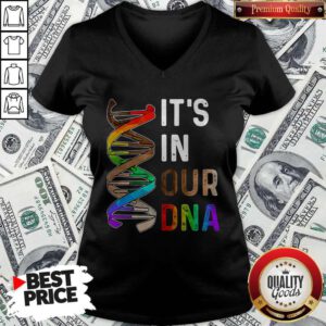 Nice LGBT It’s In Our DNA V-neck