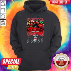 Premium Liverpool Premier League Champions 2019 2020 Hoodie