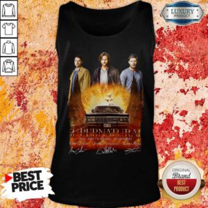 Supernatural 2005 2020 15 Seasons 327 Episodes Signatures Tank Top