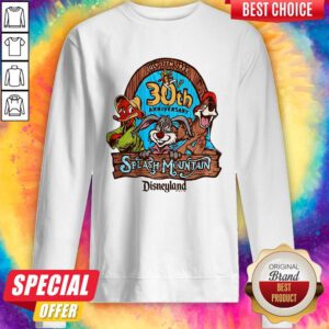 Cute 30th Anniversary Splash Mountain Disneyland Sweatshirt