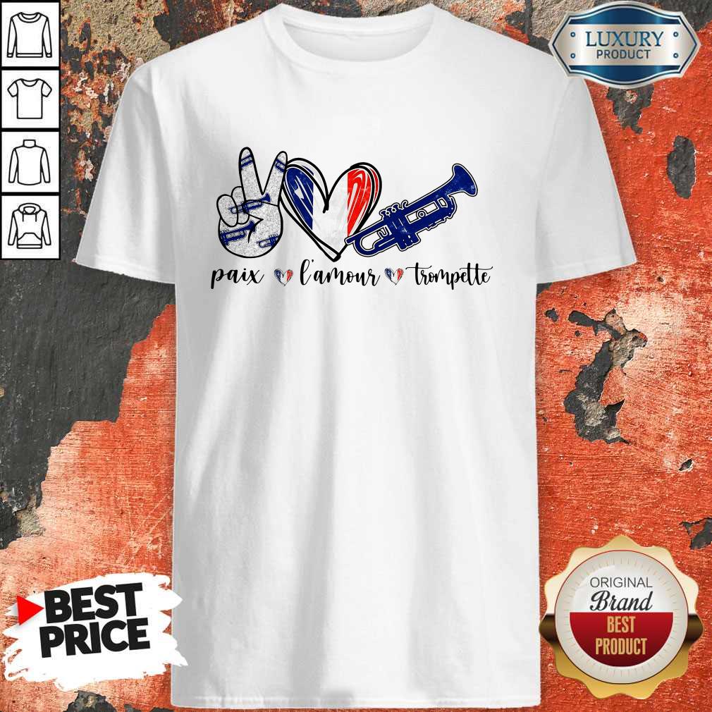 Premium Paix L’amour Trompette Shirt