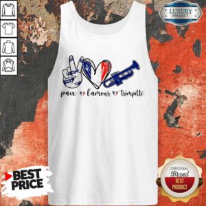 Premium Paix L’amour Trompette Tank Top