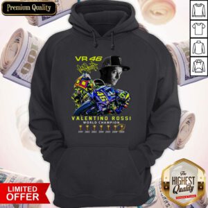 Premium VR46 Valentino Rossi Signature Hoodie