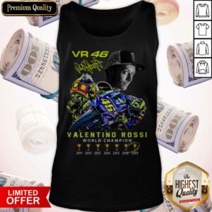 Premium VR46 Valentino Rossi Signature Tank Top