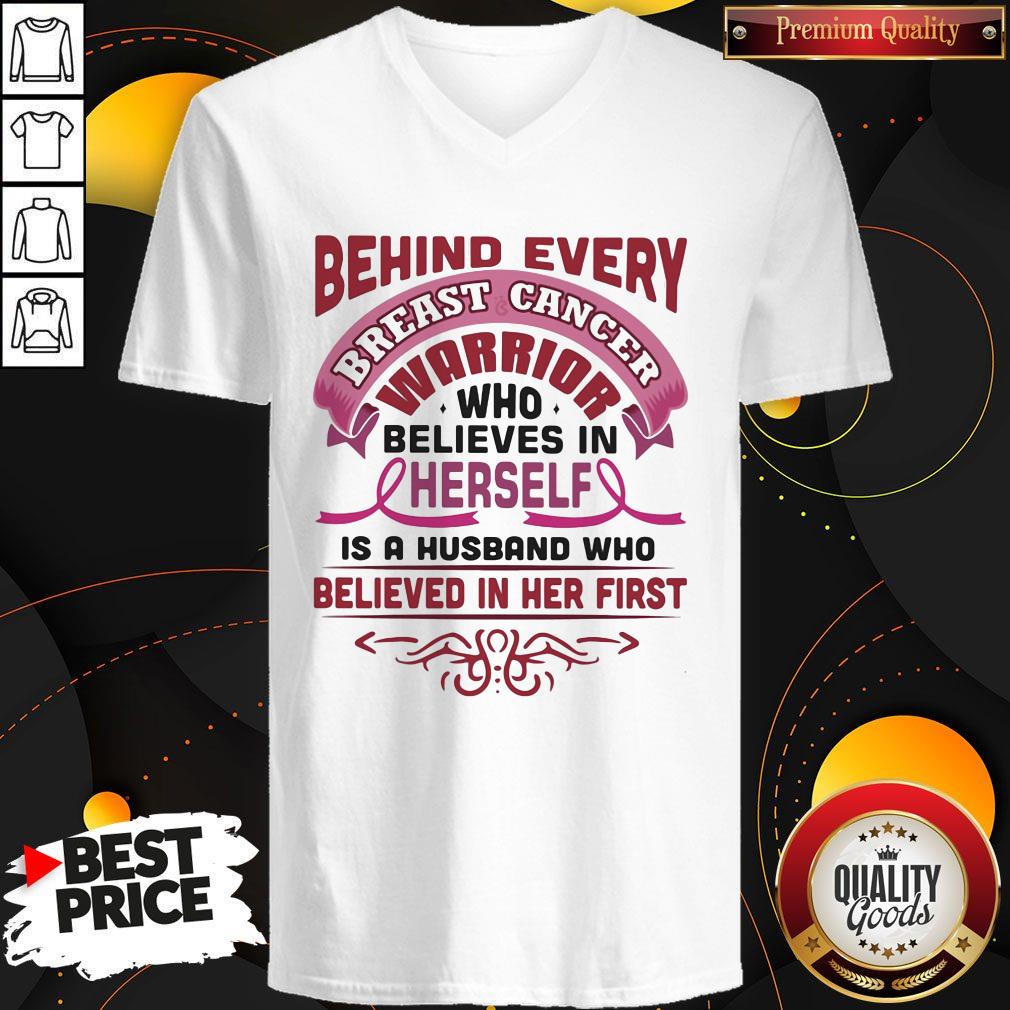 Behind Every Breast Cancer Warrior Who Believes In Herself Is A Husband Who Believed In Her First Shirt - Image 4