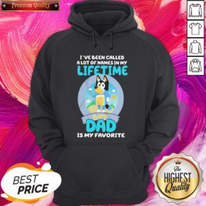 Official Bluey Bandit I’ve Been Called A Lot Of Names In My Lifetime But Dad Is My Favorite Hoodie