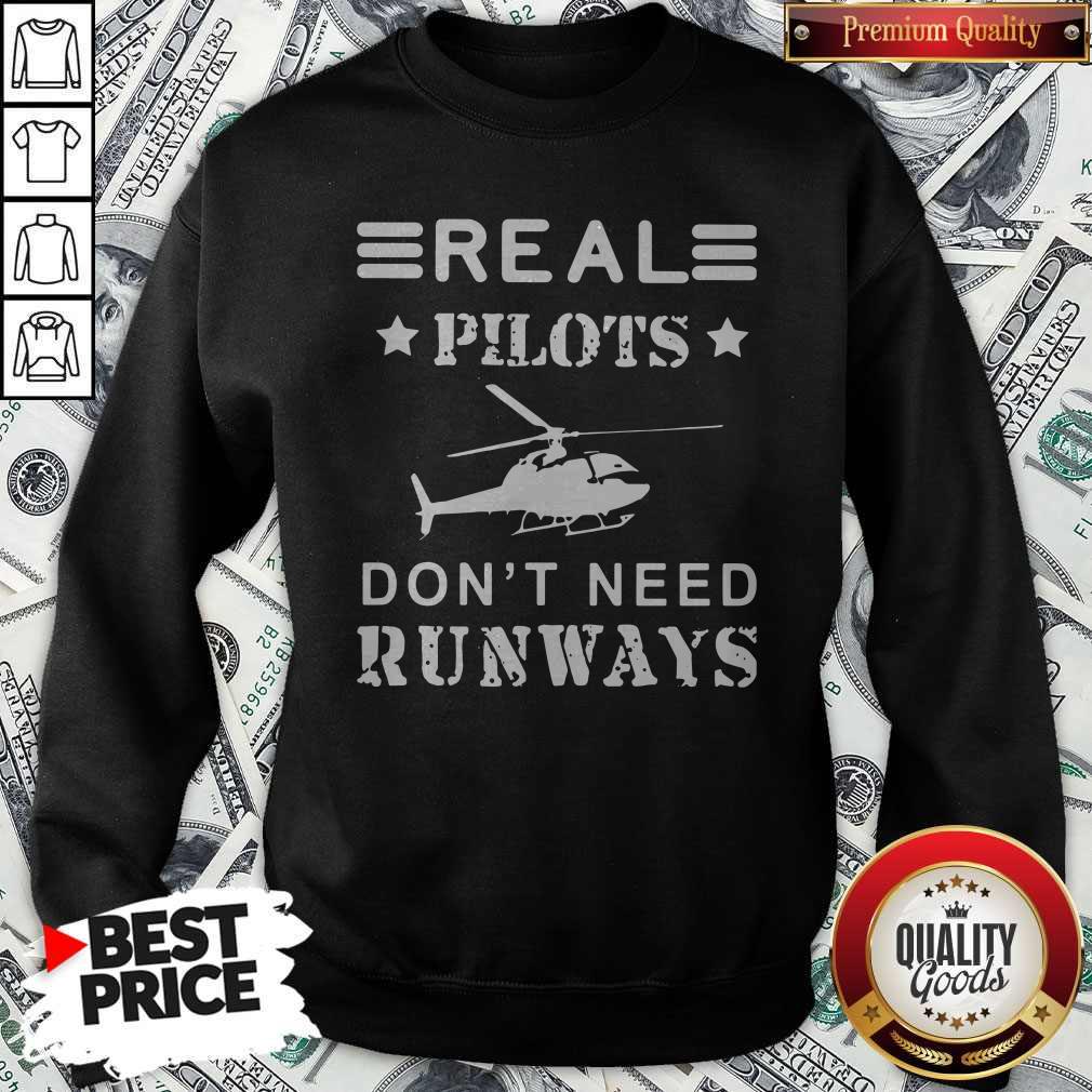 Official Real Pilots Don't Need Runways Shirt - Image 5