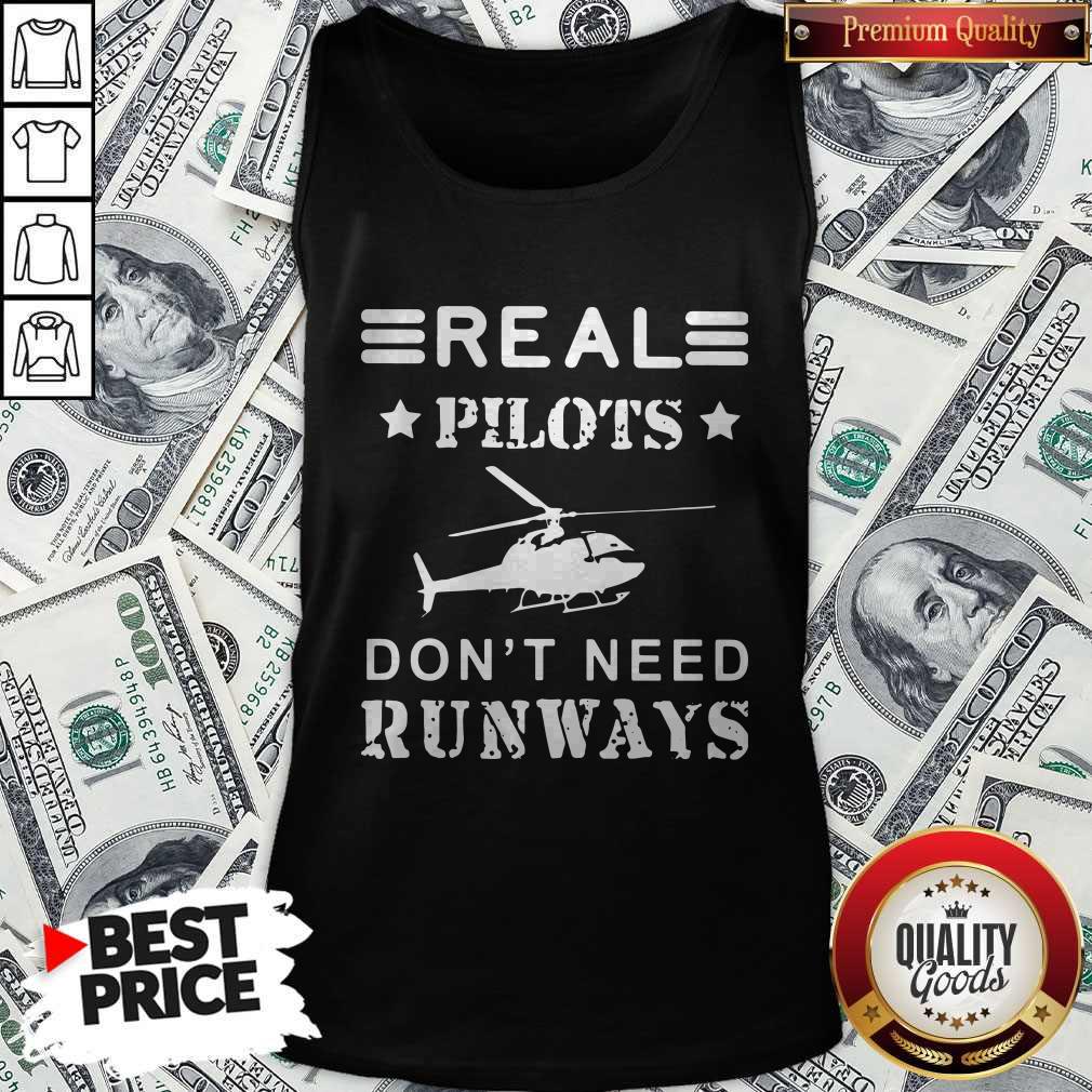 Official Real Pilots Don't Need Runways Shirt - Image 2