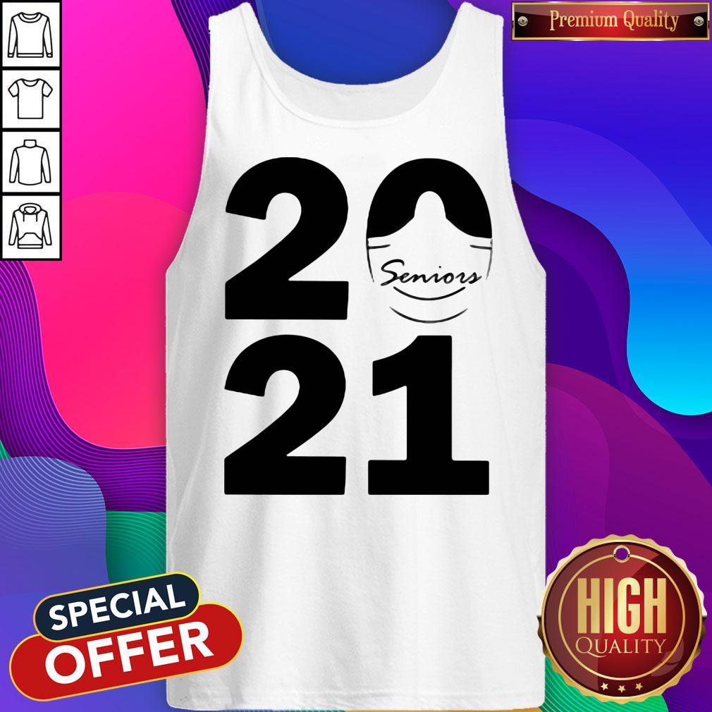 Premium 2021 Seniors Mask Shirt - Image 2