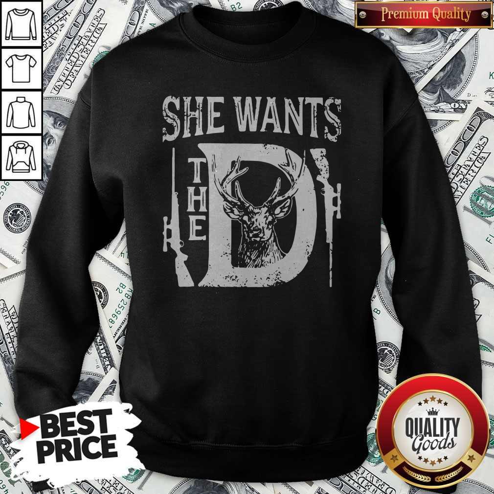 Top She Wants The D Deer Shirt - Image 5
