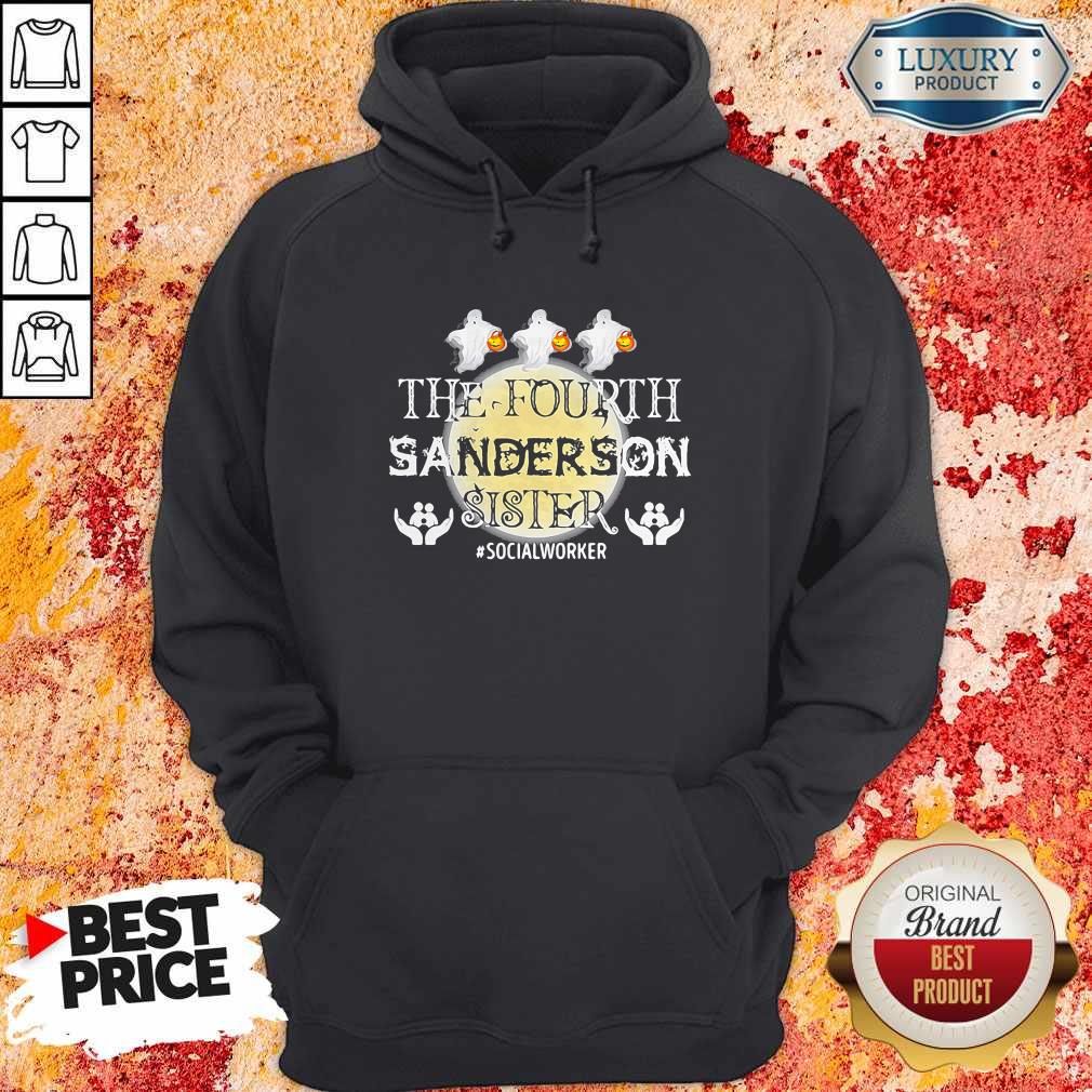 Top The Fourth Sanderson Sister #Socialworker Ghost Moon Shirt - Image 4
