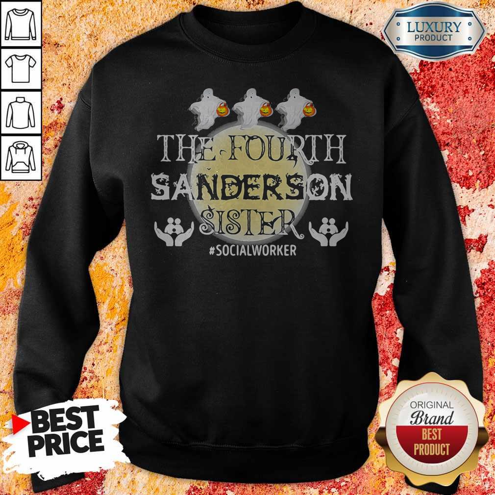 Top The Fourth Sanderson Sister #Socialworker Ghost Moon Shirt - Image 5