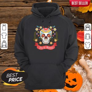 Hot Sugar Skull Dia De Muertos Day Of The Dead Hoodie