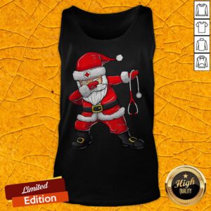 Cute Dabbing Santa Nurse Christmas Unisex Tank Top