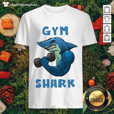 Gym Shark Shirt- Design by Thefristtee.com