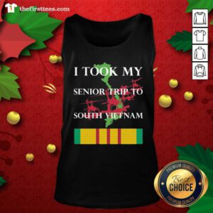 I Took My Senior Trip To South Vietnam Tank Top - Design by Thefristtee.com