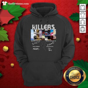 The Killers Band Members Signatures Hoodie - Design by Thefristtees.com