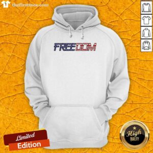 American Flag Patriotic Freedom Hoodie - Design by Thefirsttees.com