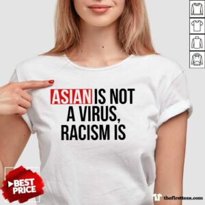 Good Asian Is Not A Virus V-Neck