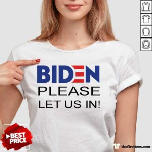 Hot Biden Please Let Us V-Neck