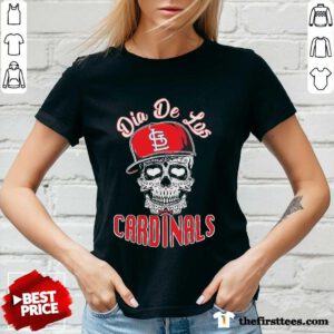 Nice Sugar Skull V-Neck