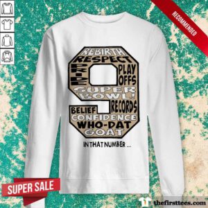Official 9 New Orleans Saints In That Number Sweatshirt