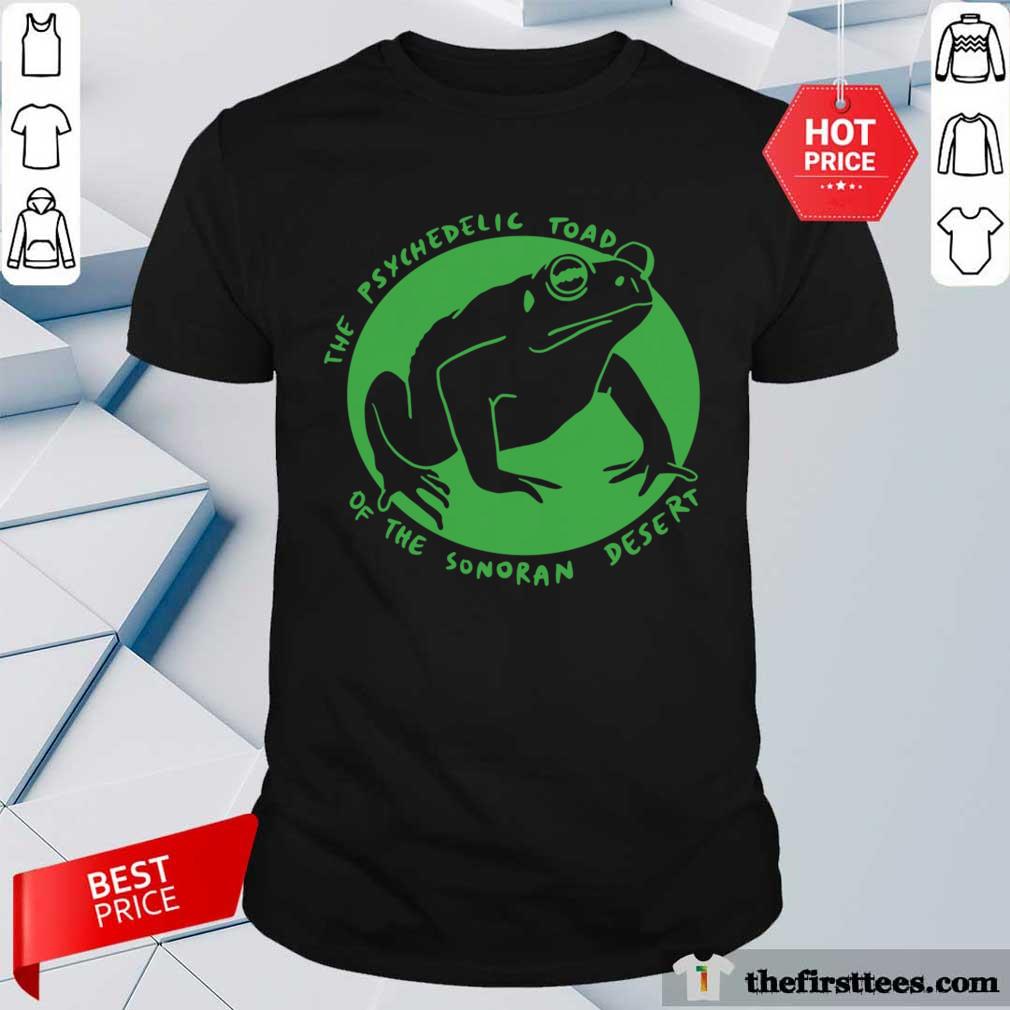 Official Frog Psychedelic Of The Sonoran Desert Shirt