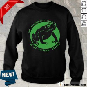 Official Frog Psychedelic Of The Sonoran Desert Sweatshirt