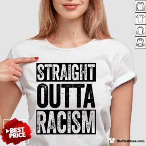 Pretty Straight Outta Racism V-Neck