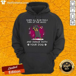 Dachshund Music And Dance Hoodie