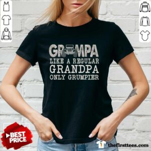 Grumpa Grandpa V-Neck