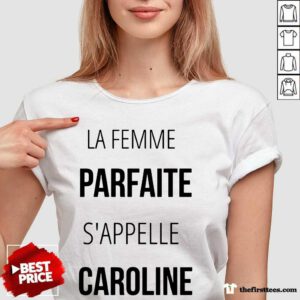 La Femme Parfaite S'appelle Caroline V-Neck