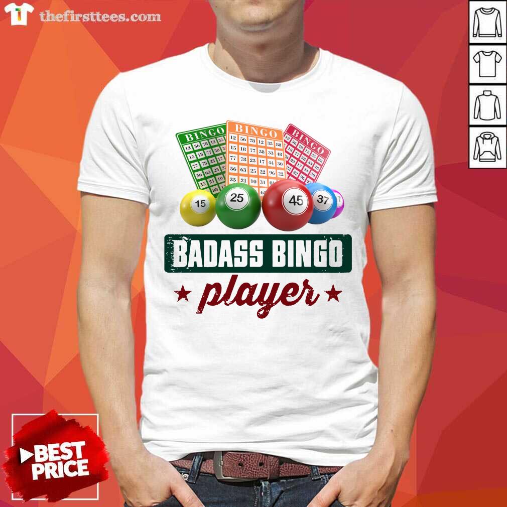 Badass Bingo Player Shirt