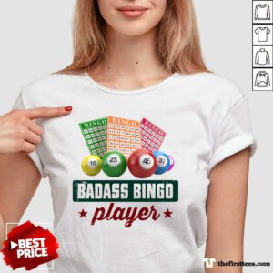Badass Bingo Player V-Neck