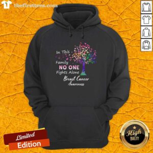 No One Breast Cancer Awareness Hoodie