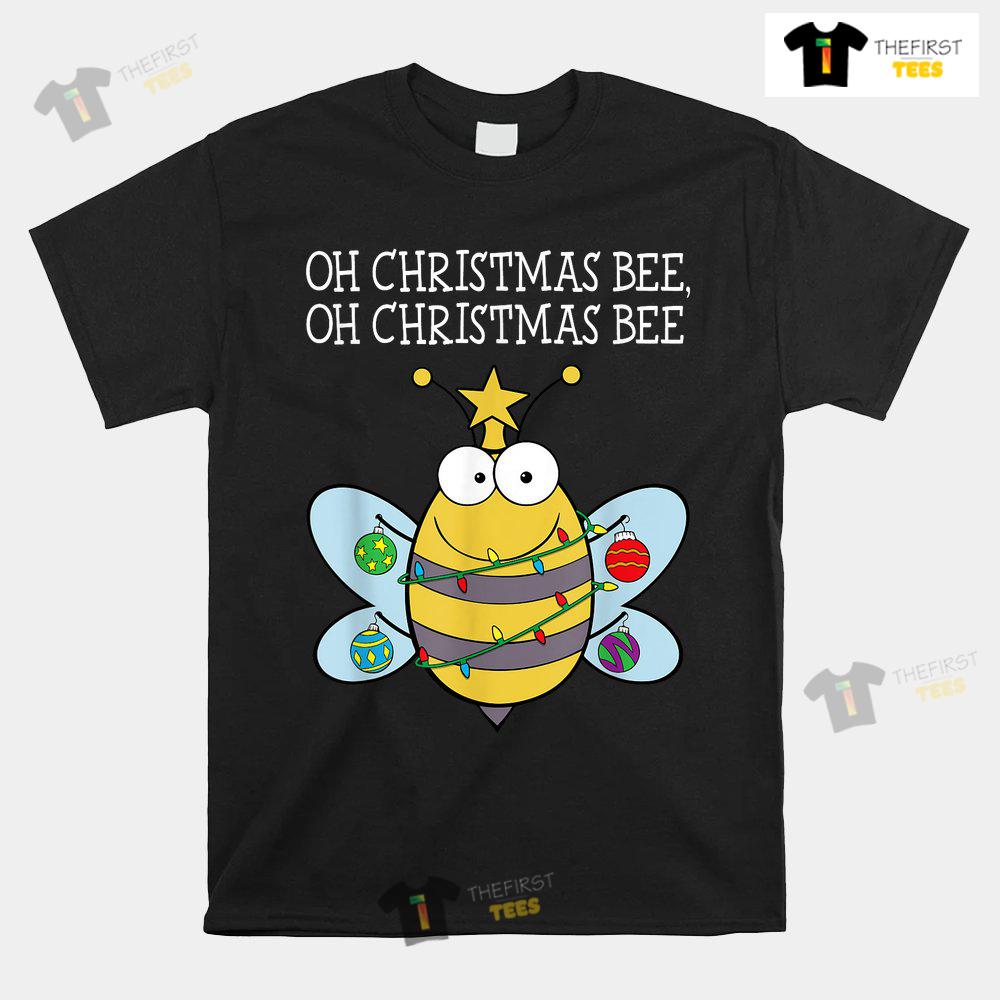 Bumble Bee Santa Christmas Shirt